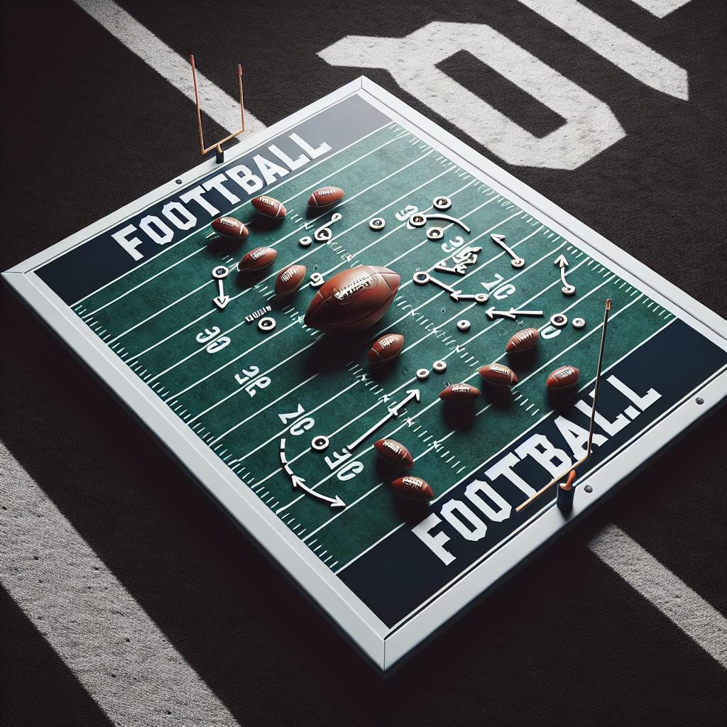 Football Field Strategy Board