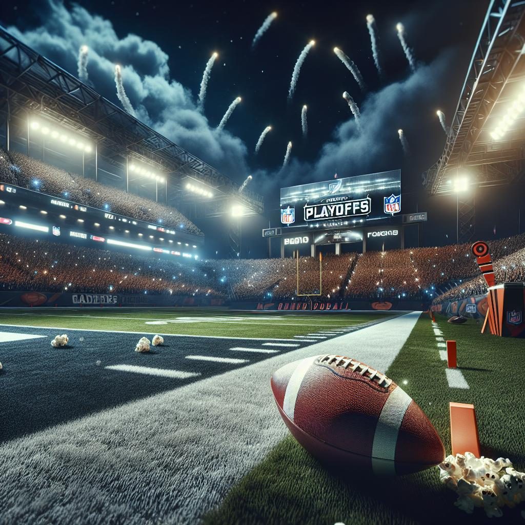 "Exciting NFL Playoff Atmosphere"