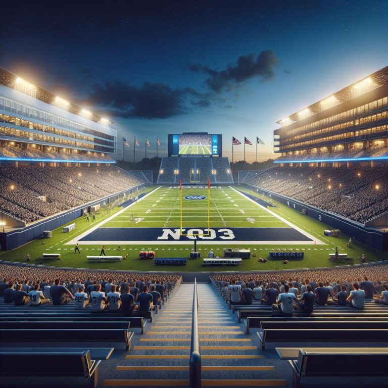 College Football Stadium Excitement