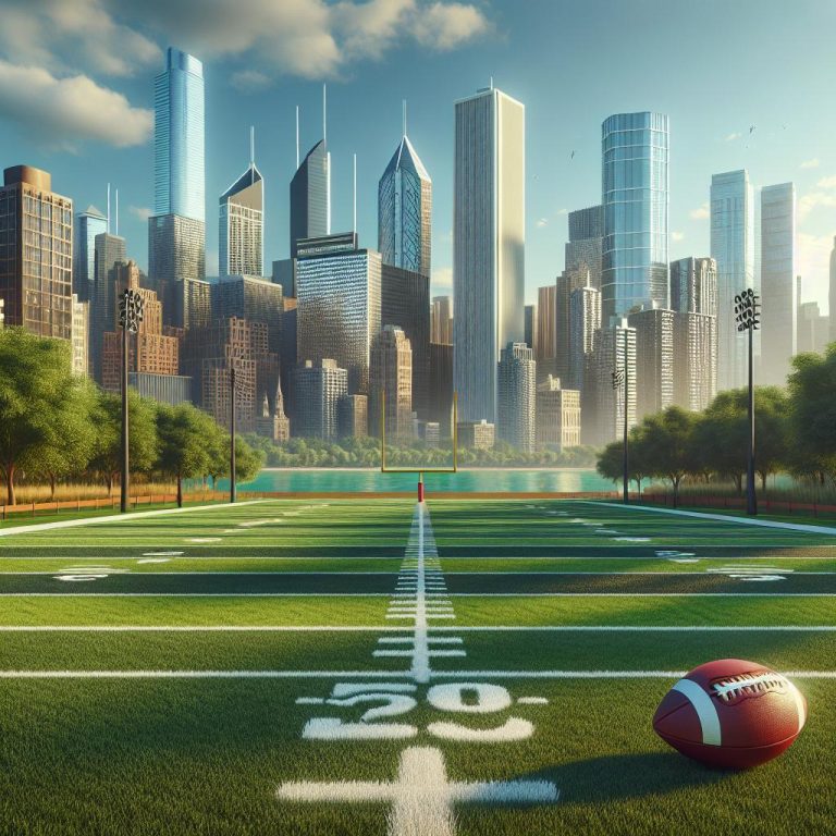 "City Skyline & Football"