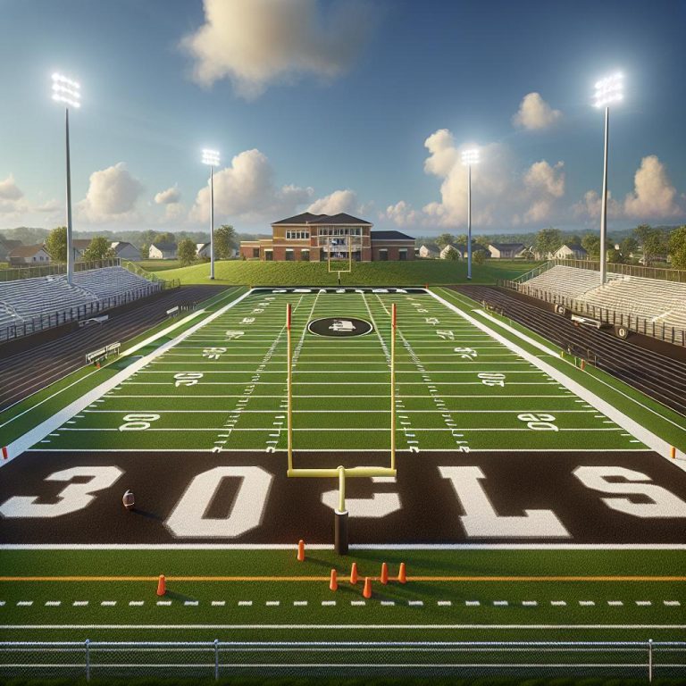 High School Football Field
