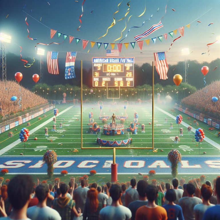 "Football Field Celebrations"