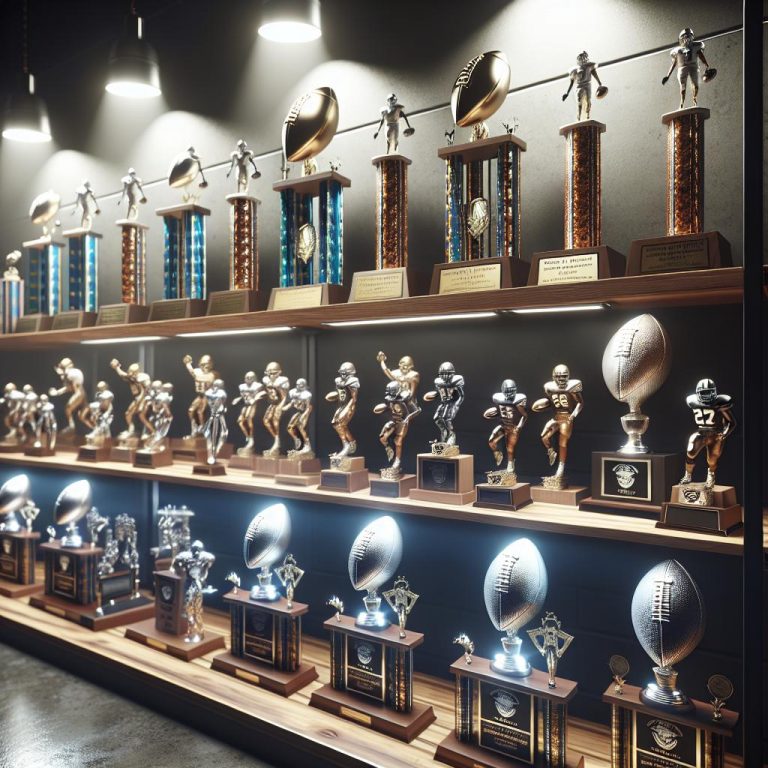 "Winning Trophy Display"