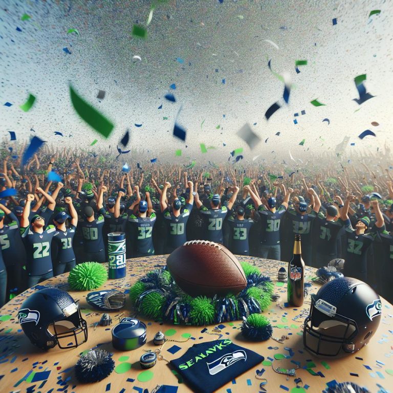 Seahawks Football Celebration