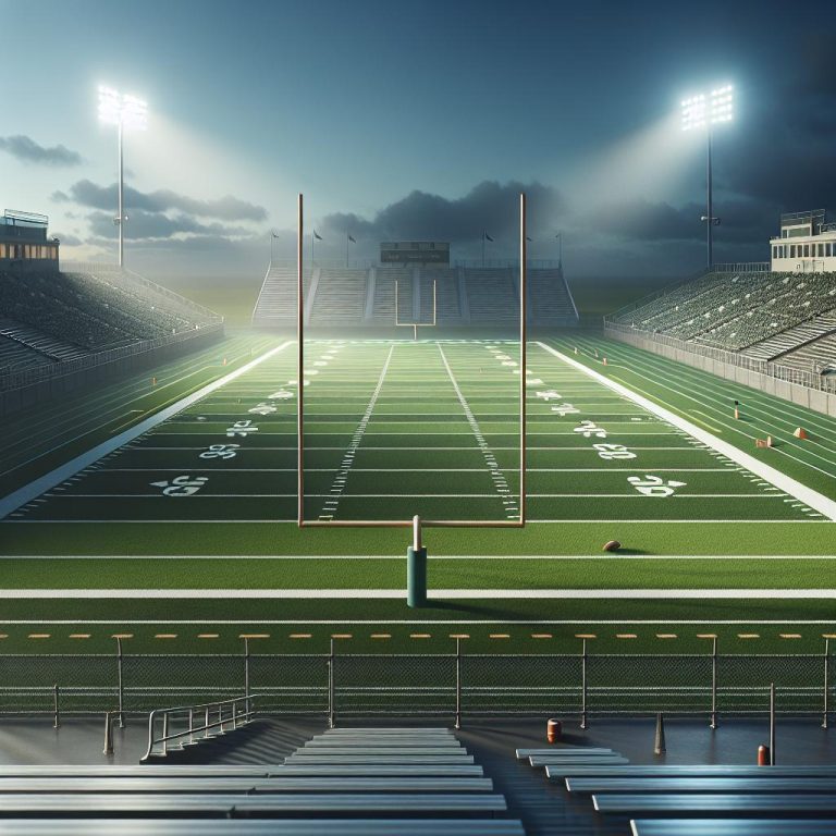 "Empty Football Field"