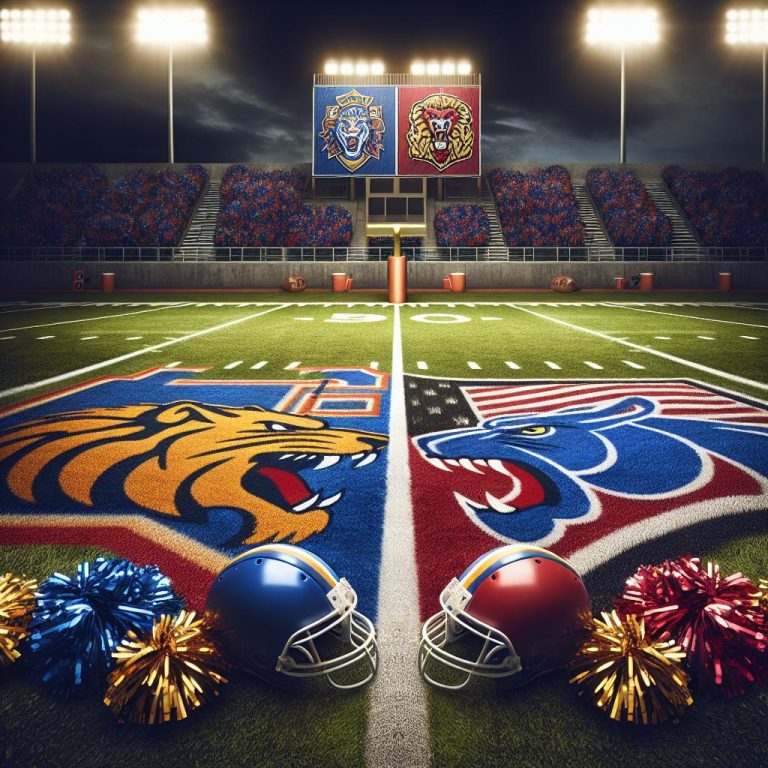 "Football Field Rivalry"