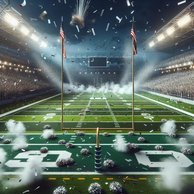 Football Field Celebration