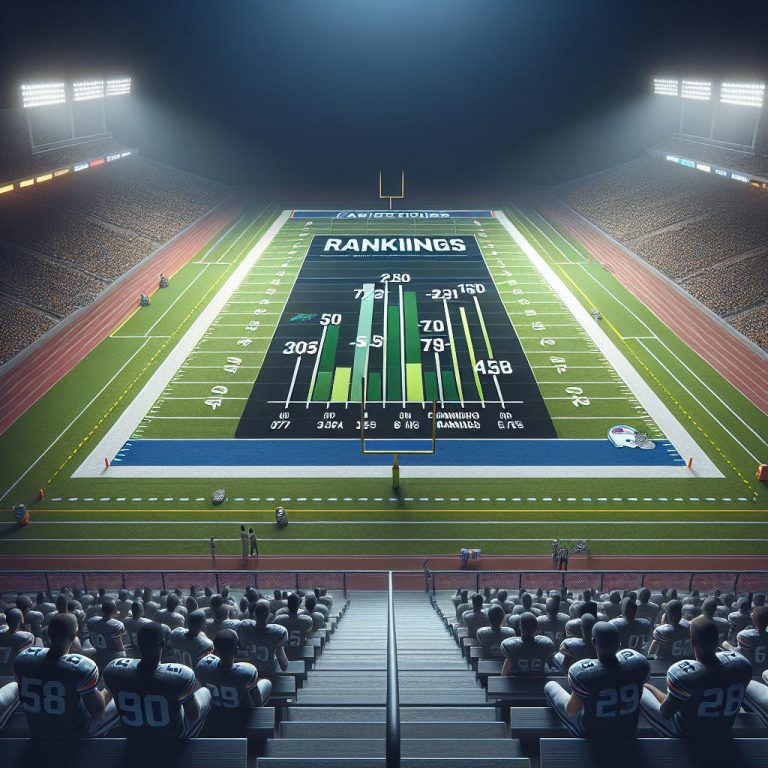 Football Field Rankings