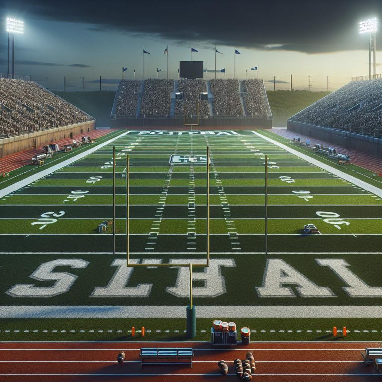 Empty Football Field