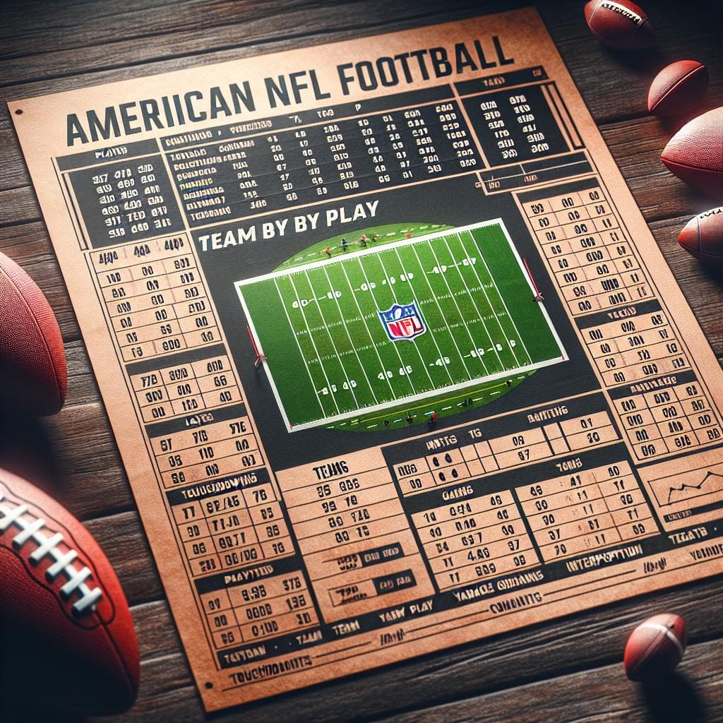 Football Field Stat Sheet