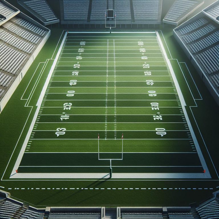 Empty Football Field