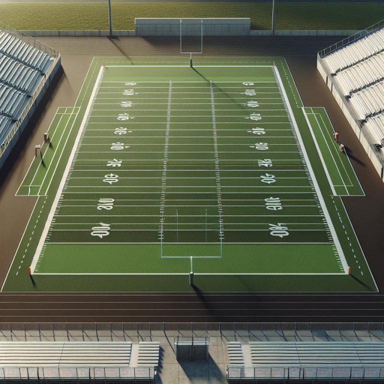 Empty Football Field