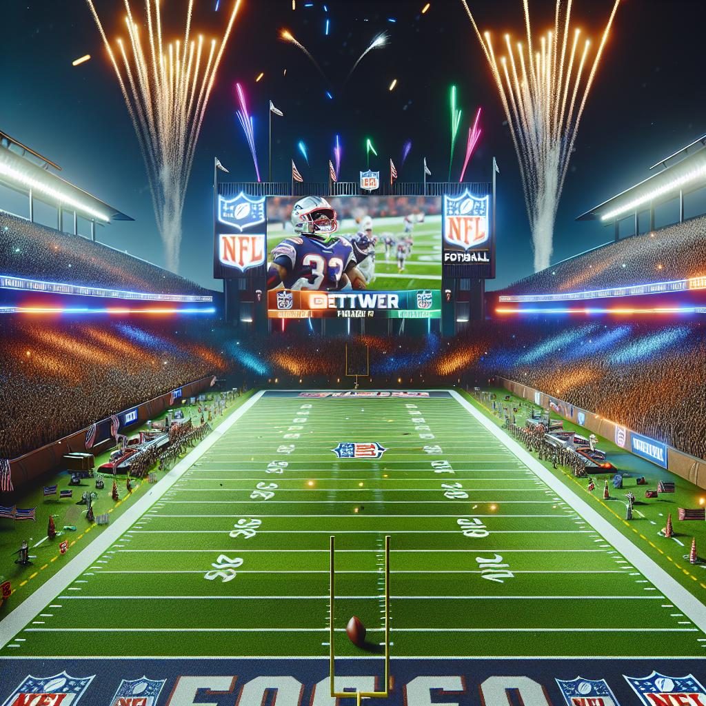 Football Field Celebration