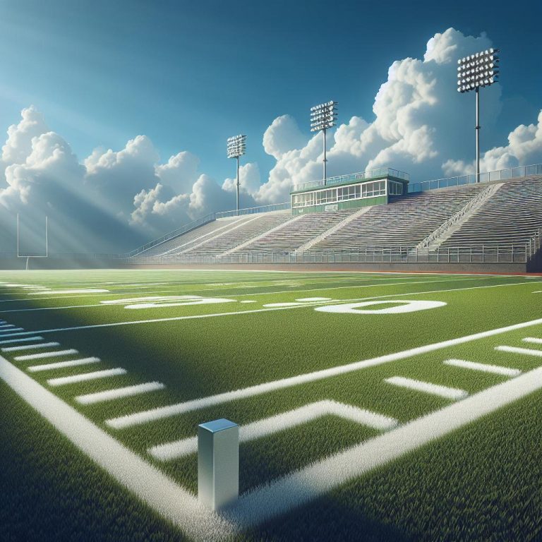 Empty Football Field
