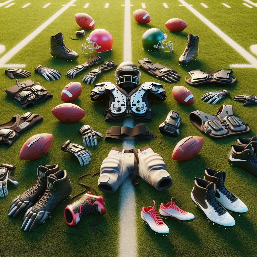 Football field safety gear