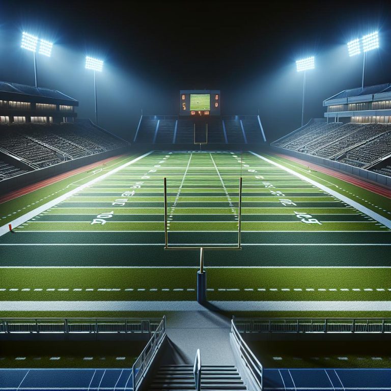 Football Field Excitement