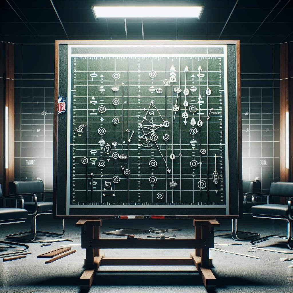 Football strategy board