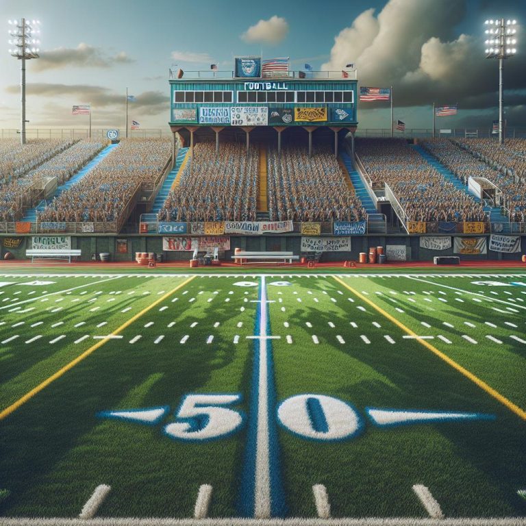 "Empty Football Field"