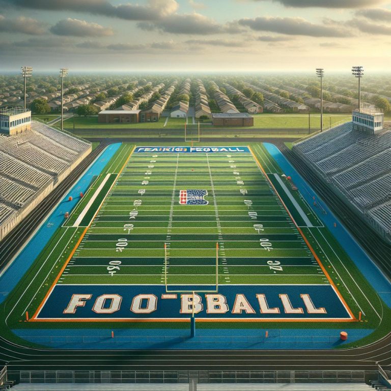 High School Football Field
