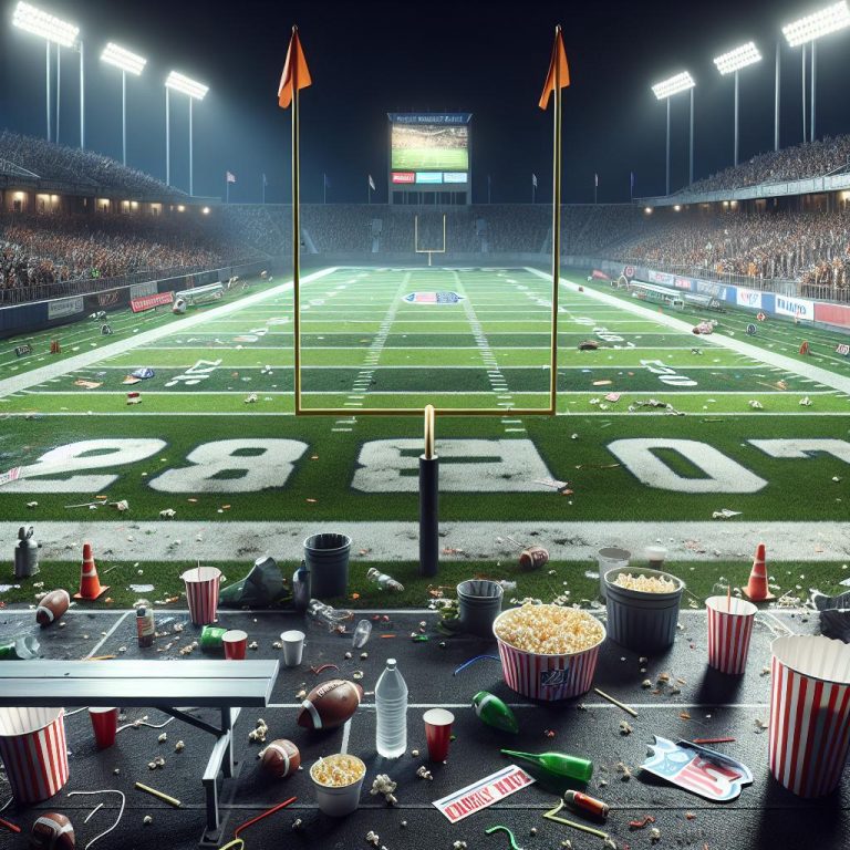 Football Field Celebration