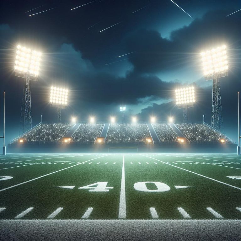 Football Field Victory Lights