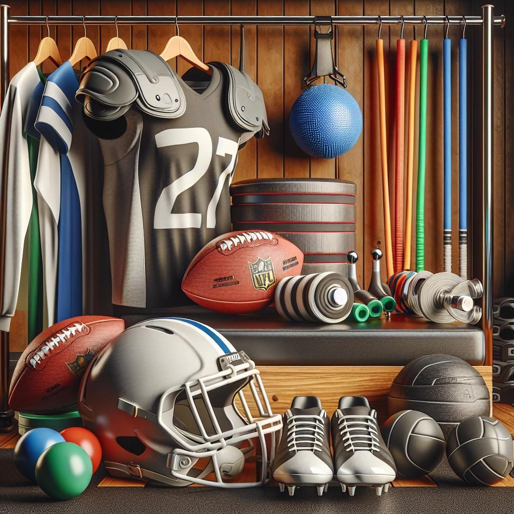 Football Gear and Rehabilitation