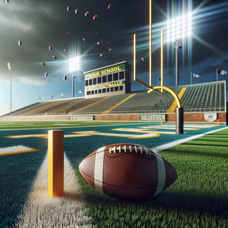 Dynamic Football Field Scene