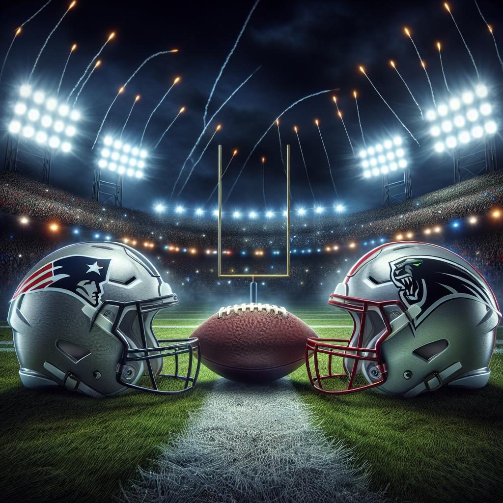 "Football Rivalry Under Lights"