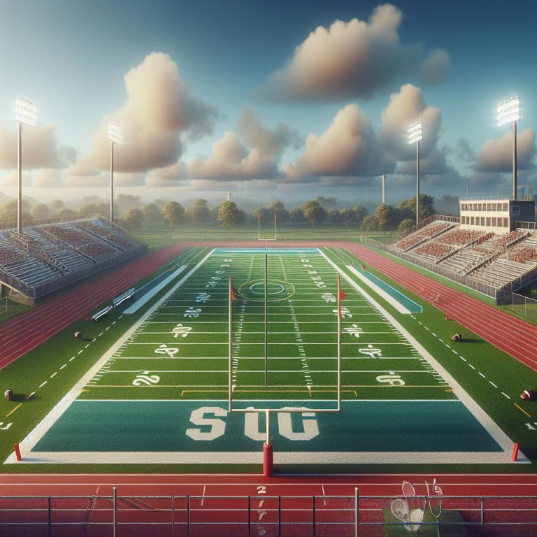 High School Football Field