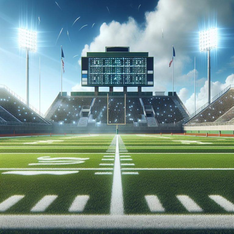 Football Field Excitement