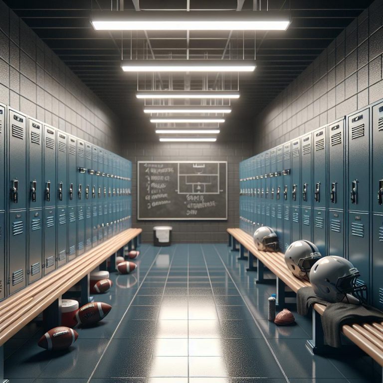 Empty Locker Room