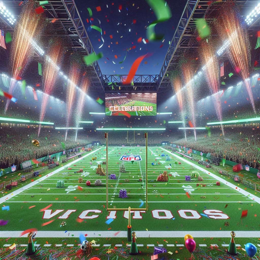 Football Field Celebration
