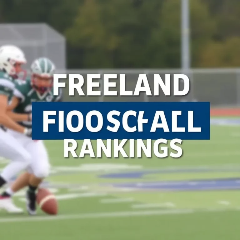 Freeland High School Football Rankings: Oct. 22, 2024