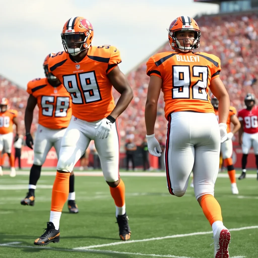 Buccaneers to Sport Iconic Creamsicle Uniforms Against Falcons Amid Injury Challenges