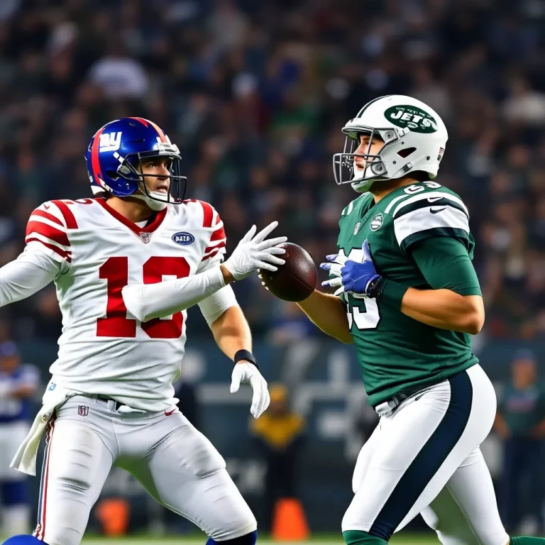 NFL Playoff Race Heats Up as Giants and Jets Make Their Final Push for the Postseason