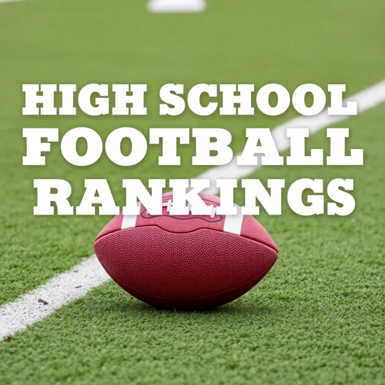 High School Football Rankings Heat Up as Iona Prep Takes the Top Spot