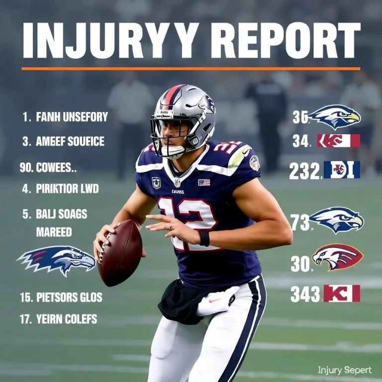 NFL Injury Report: Key Players Returning and Impacts on Sunday Matchups