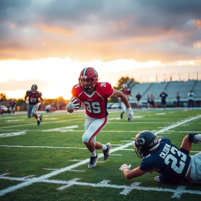 Exciting High School Football Action in Columbus for Final Week