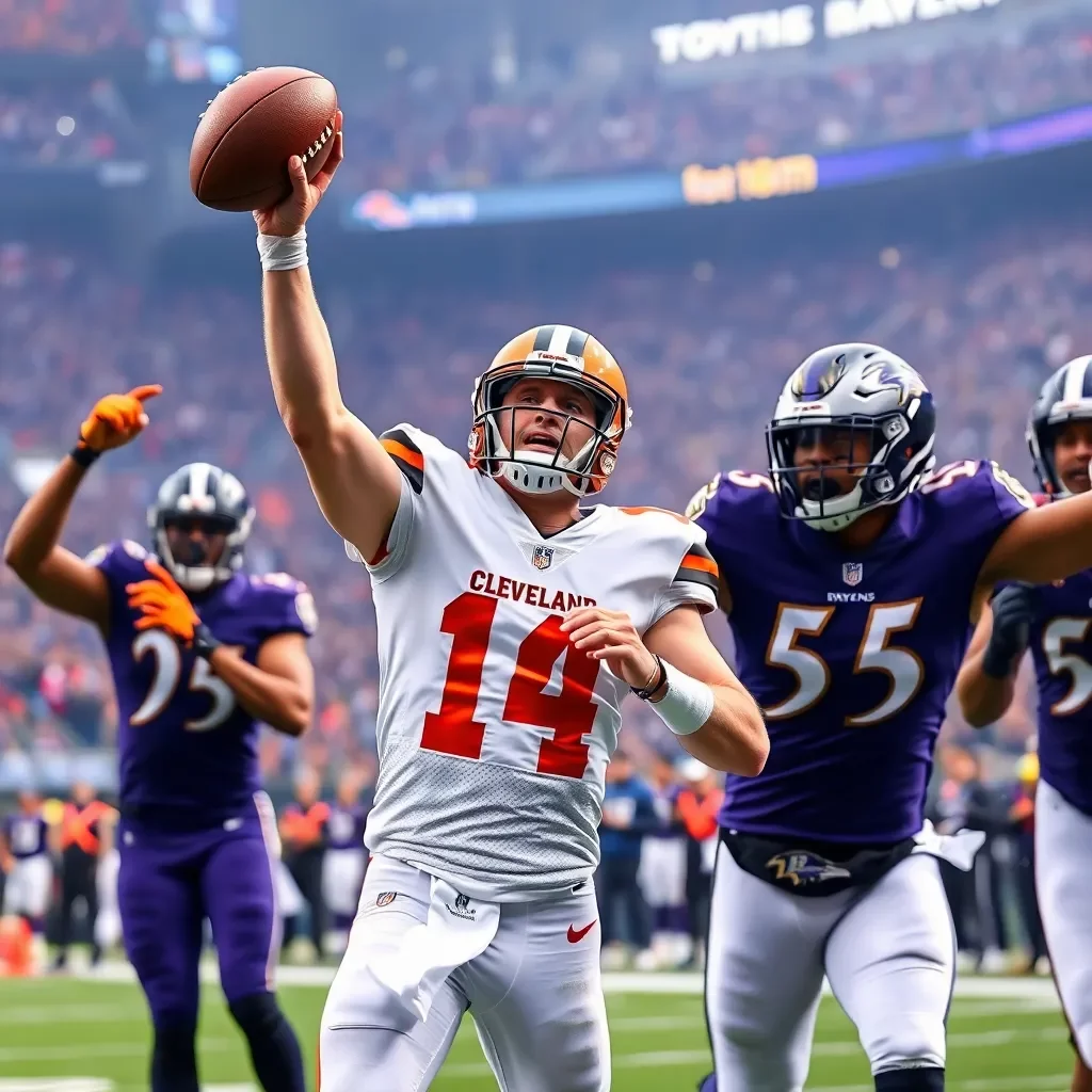 Cleveland Browns Triumph Over Ravens in Season's Best Performance