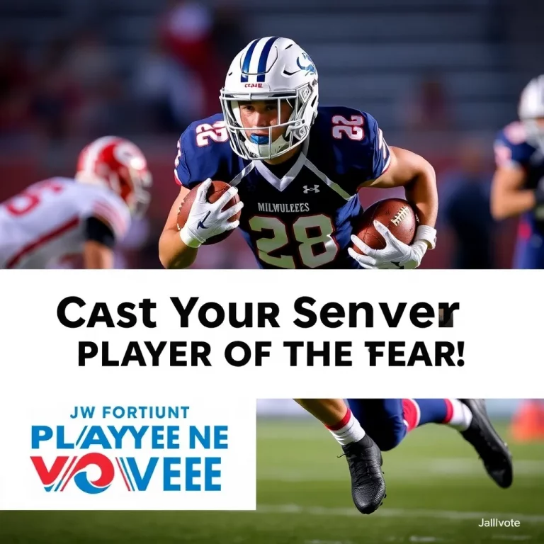 Milwaukee's High School Football Postseason: Cast Your Vote for Journal Sentinel's Player of the Year!
