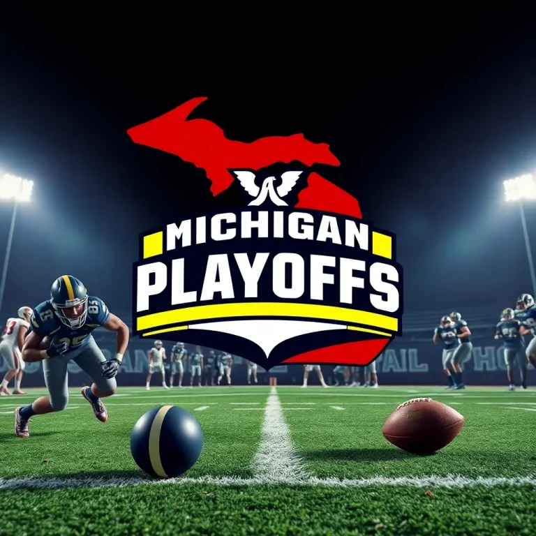 Michigan High School Football Playoffs Kick Off with 32 Teams Ready to Compete for Championship Glory