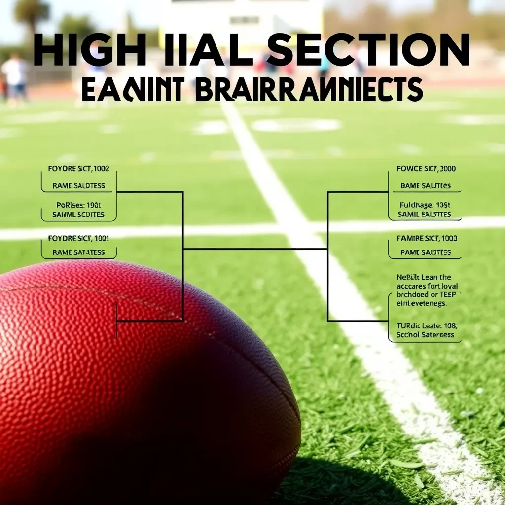 Exciting CIF Central Section High School Football Brackets Announced