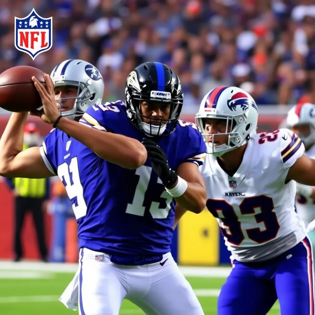 Exciting Highlights from NFL Week 9: Cowboys Struggle, Ravens Shine, and Bills Extend Winning Streak