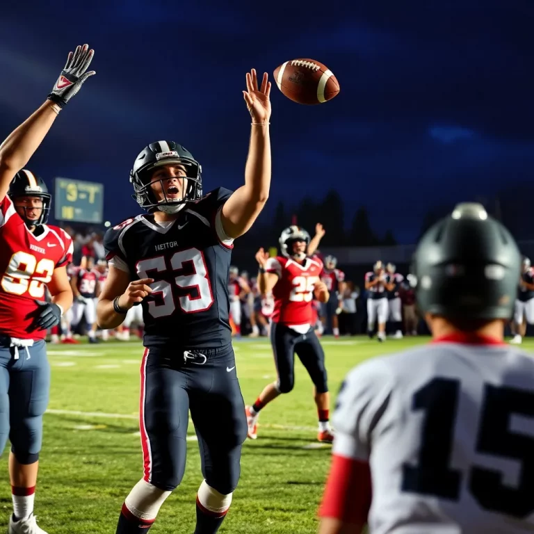 High School Football Excitement in Oregon City