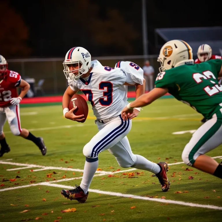 Thanksgiving Football Action Heats Up in Local High Schools
