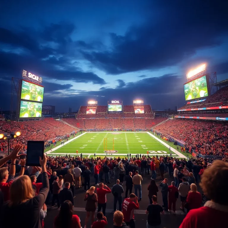 NCAA Football Bowl Games Kick Off Holiday Excitement in Atlanta