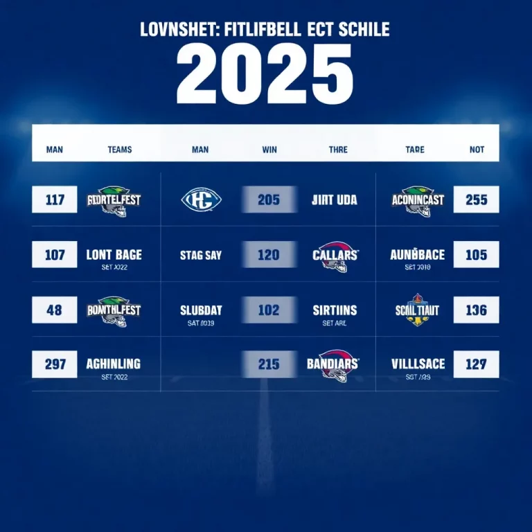 Connecticut High School Football Alliance Unveils 2025 Season Schedule with 121 Teams and 129 Games