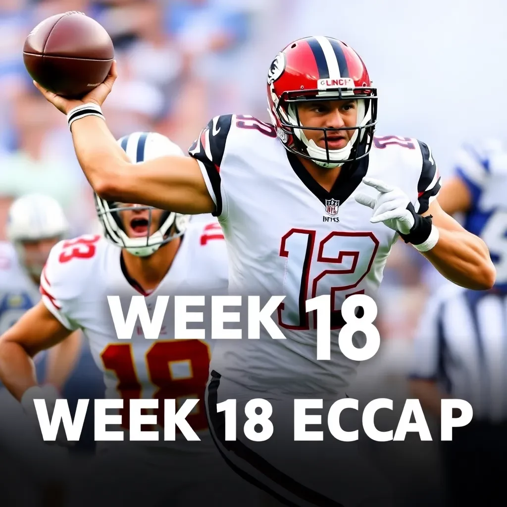 Week 18 NFL Recap: Big Performances Highlight the Final Regular Season Games