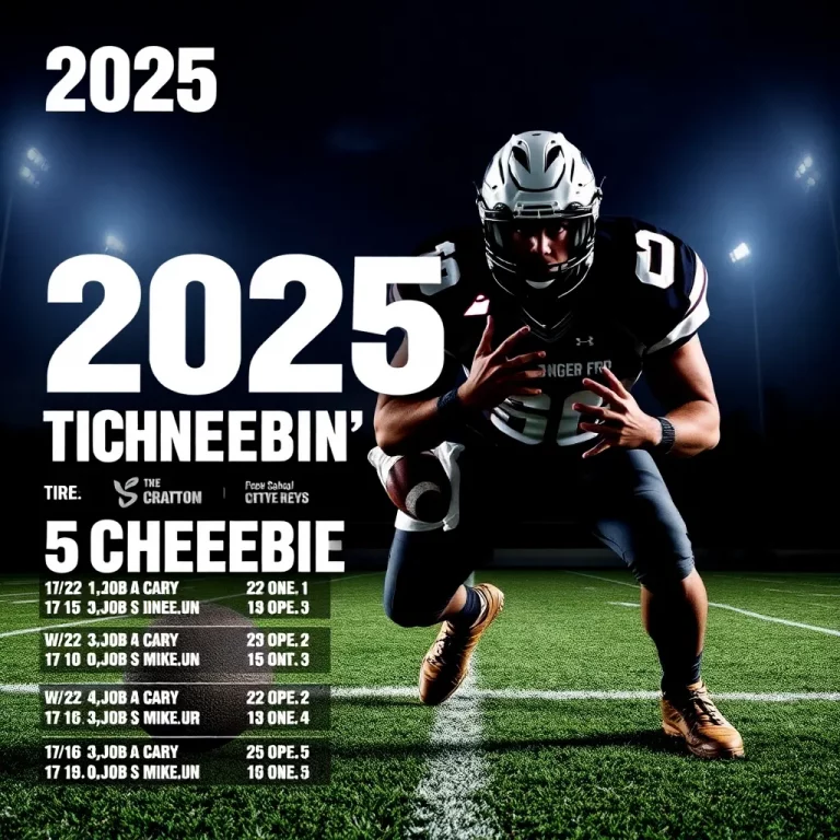 2025 Orlando Jones Fightin' Tigers High School Football Schedule Released: A Season of Excitement Awaits!