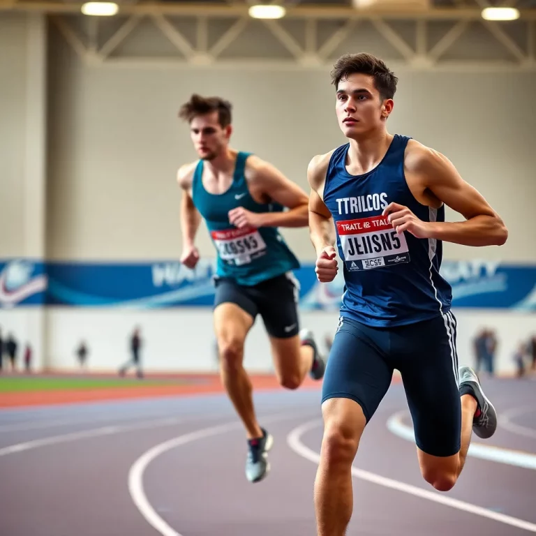 Men's Indoor Track & Field Season Kicks Off with High Hopes and Competitive Spirits